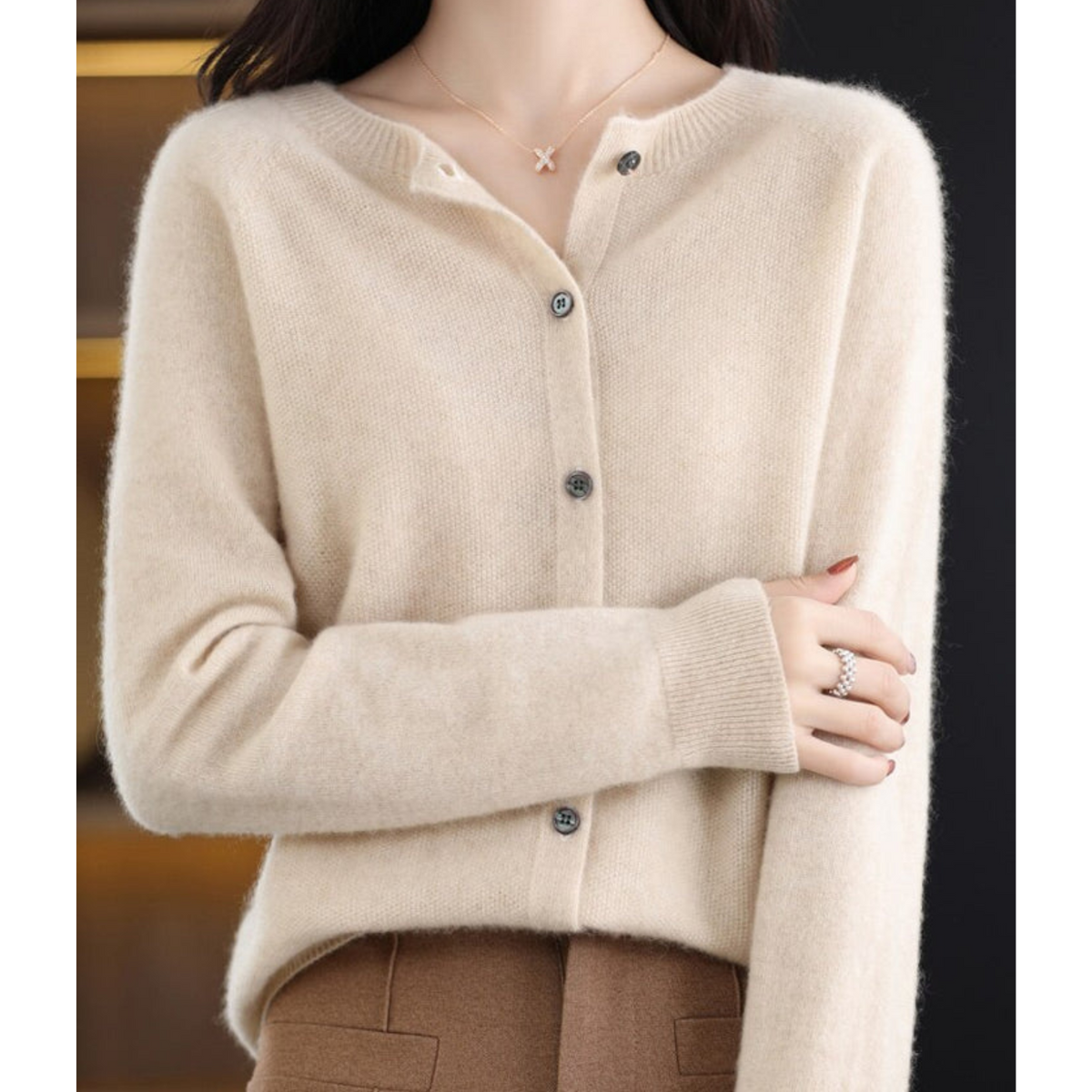 Mercy | Cardigan en Laine de Mérinos
