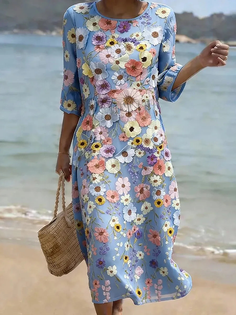 Melissa - Élégante Robe Florale