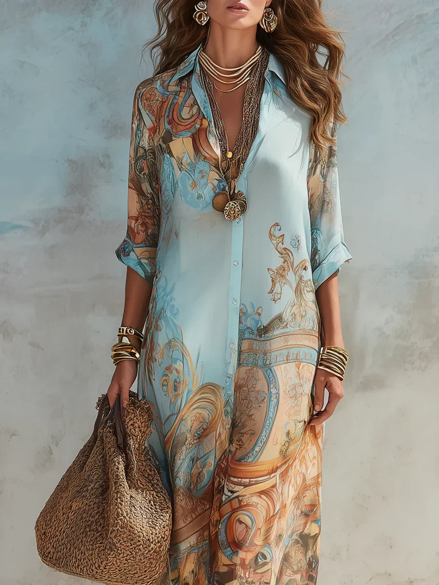 Mara | Élégante Robe d'Été à Coupe Légère