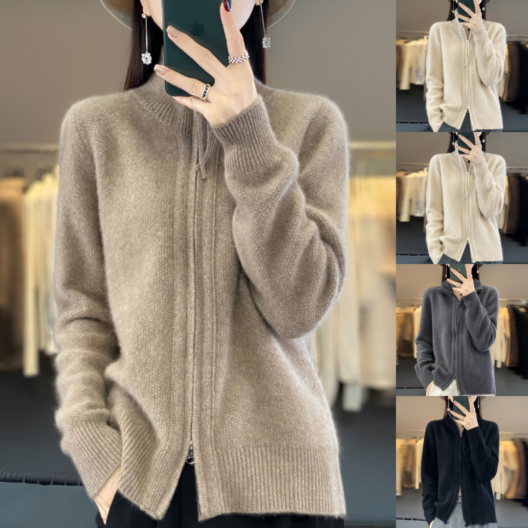 Luna | Cardigan Doux à Zip