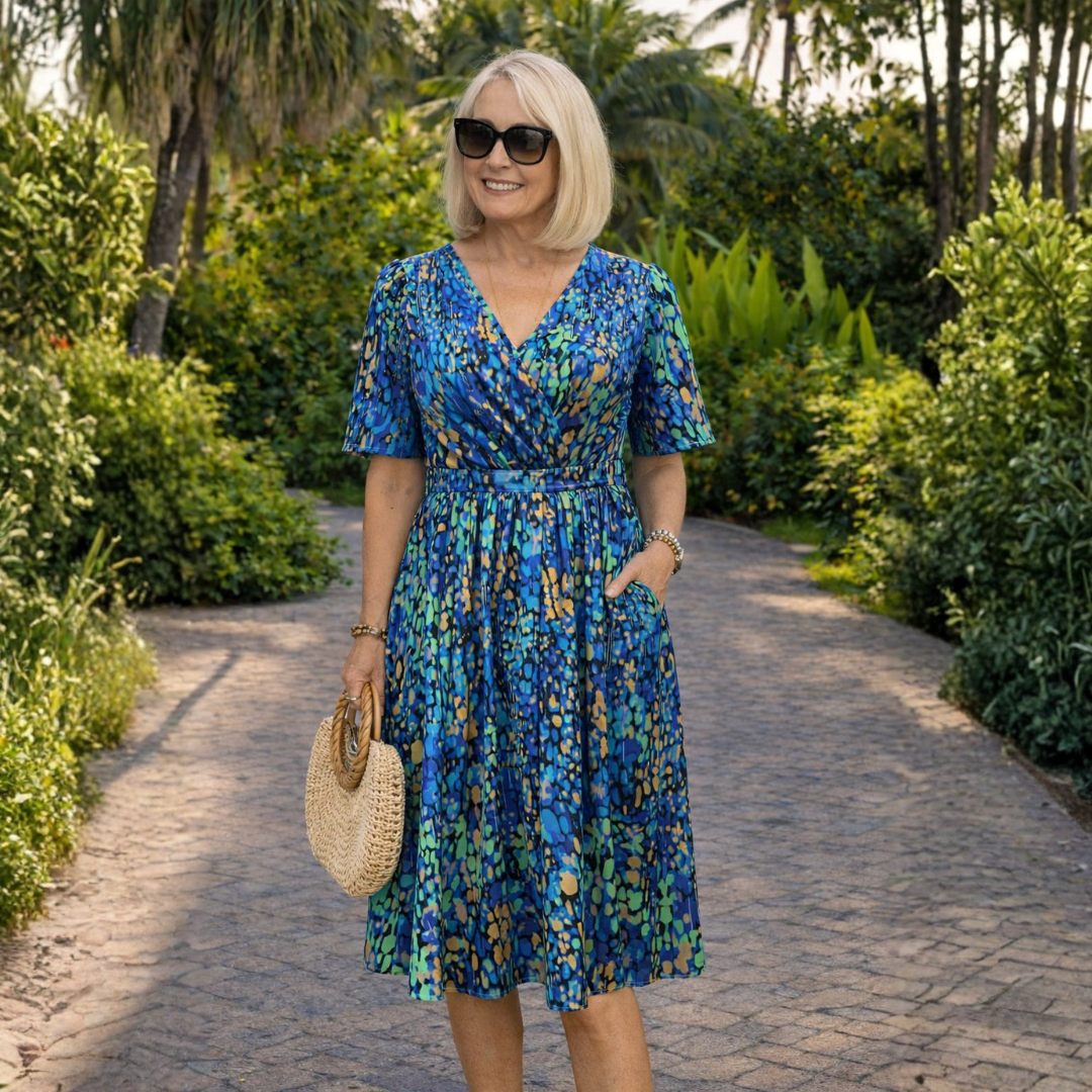 Nina – Robe fluide légère effet flatteur