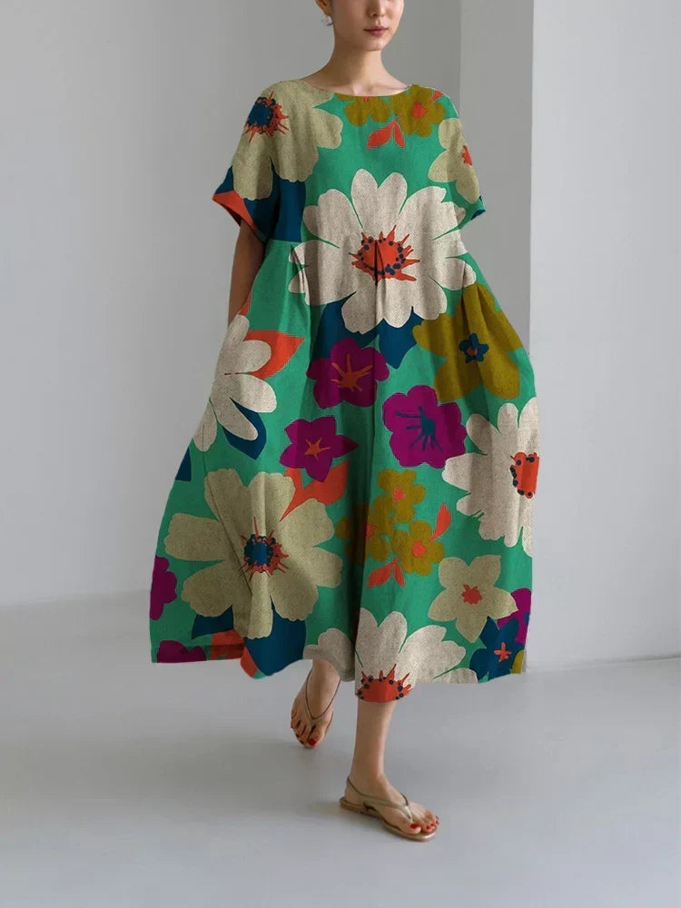 Robe d'été à motifs floraux Vito