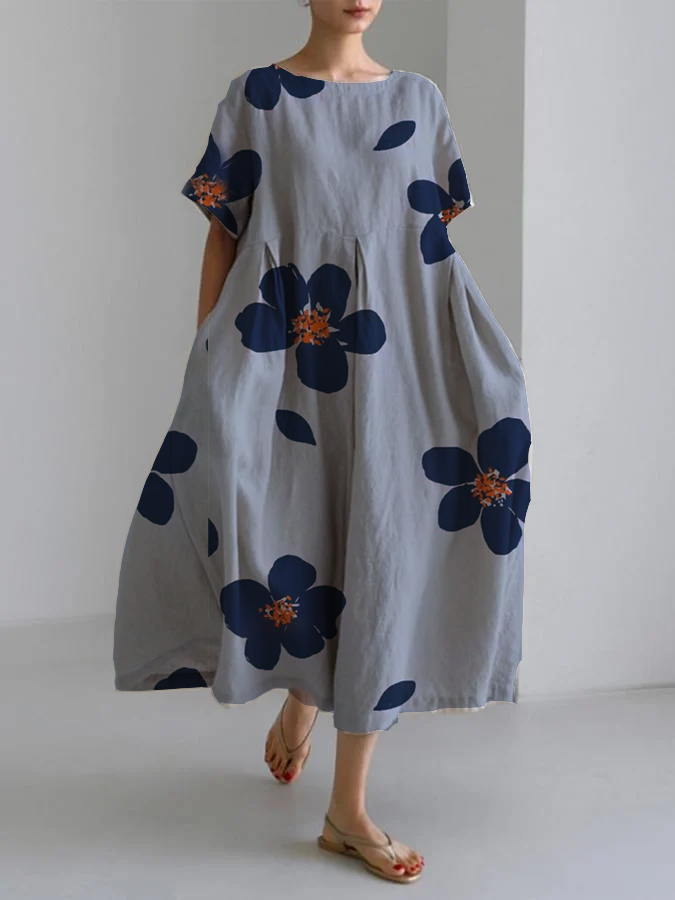 Robe estivale à motifs floraux Raffa