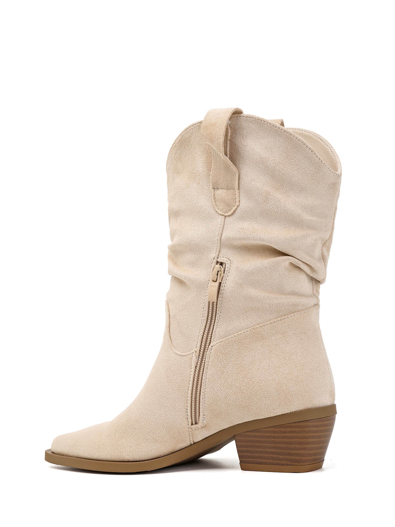 Beige Audrey Boots