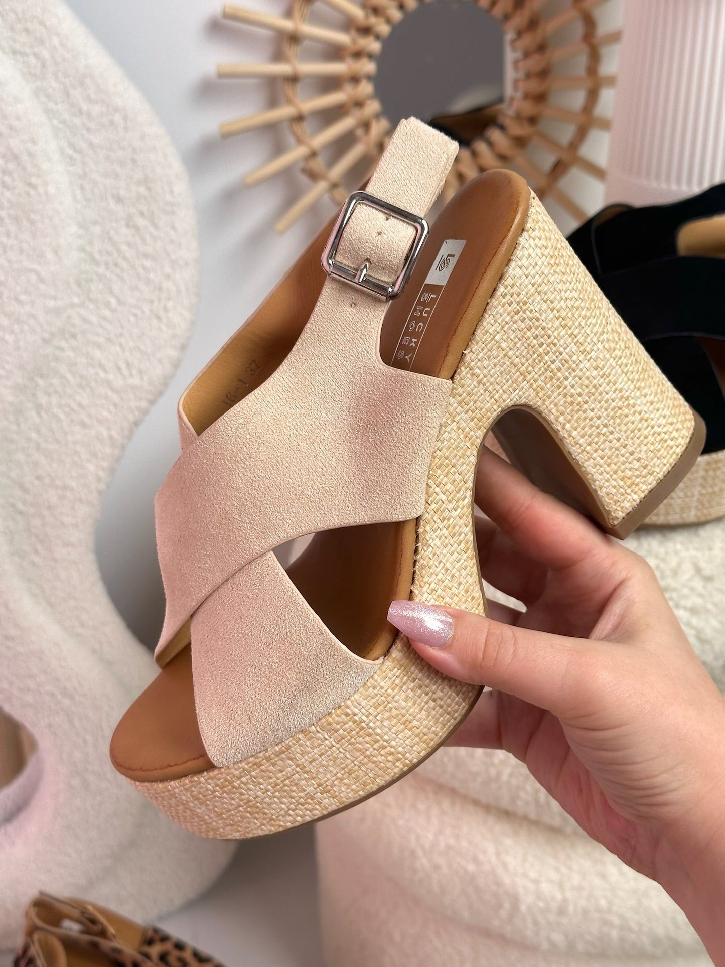 Beige Zandee Sandals