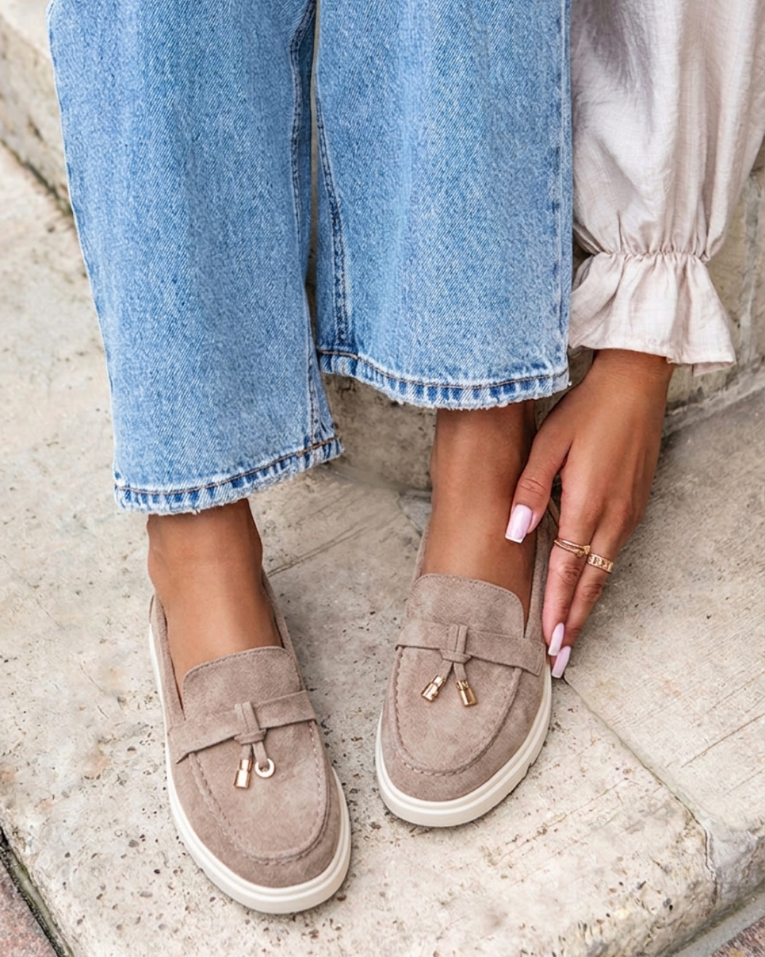 Khaki Moccasin Walker