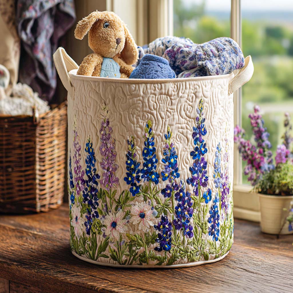 MEADOW | Panier à Linge Fleurs Sauvages Enchantées