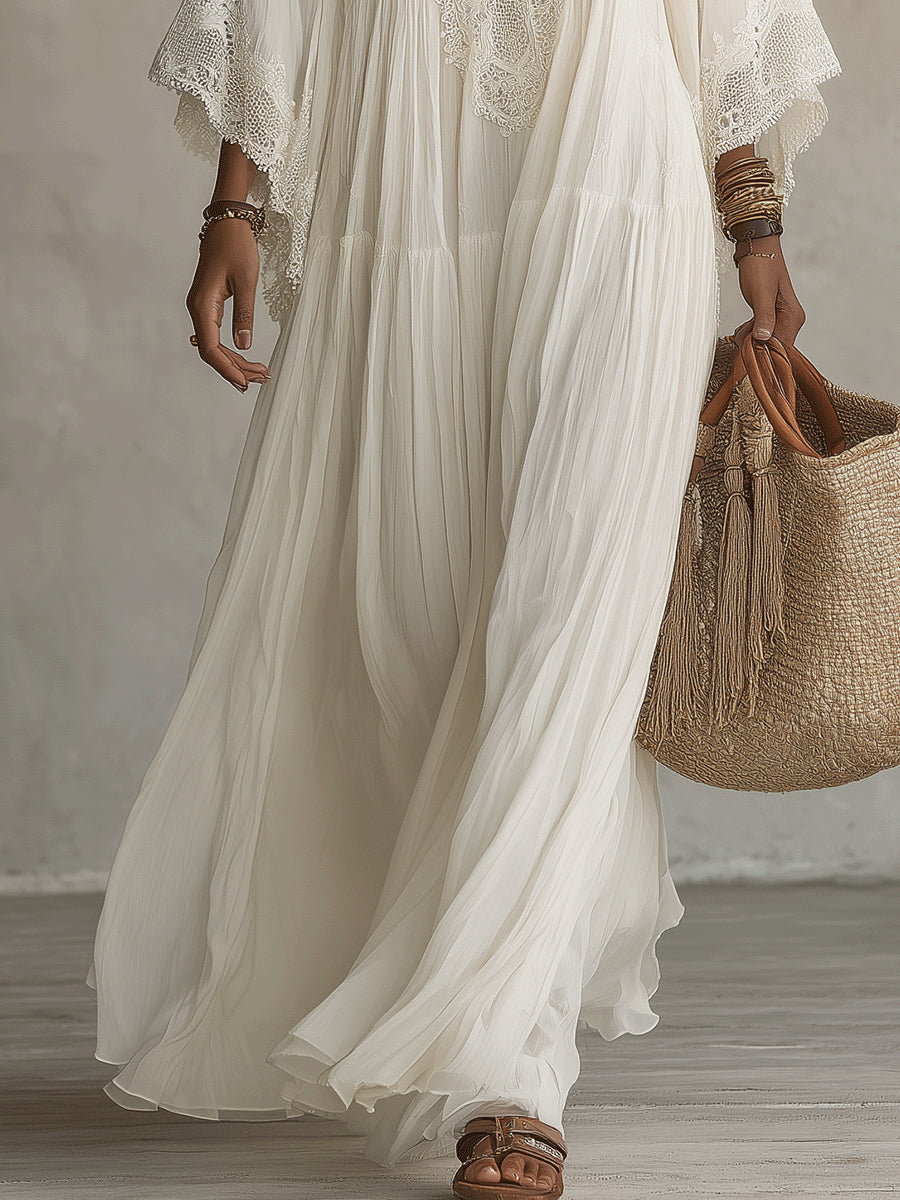 Samara | Long Georgette Dress