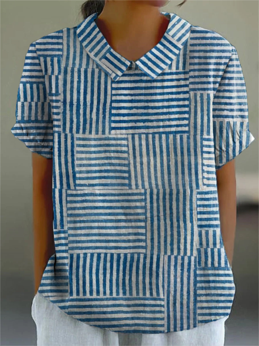 Juliette – Polo à imprimé élégant
