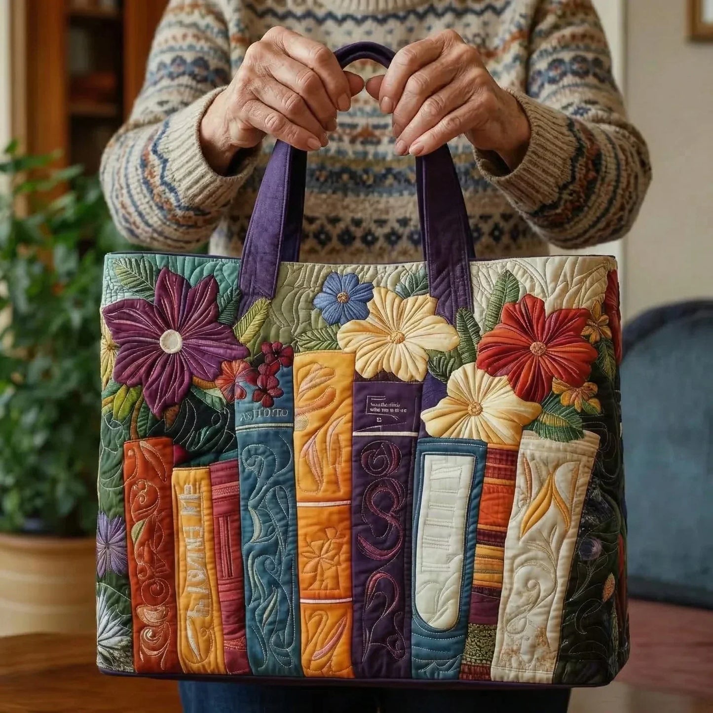 Sac Matelassé - Amoureux des Livres