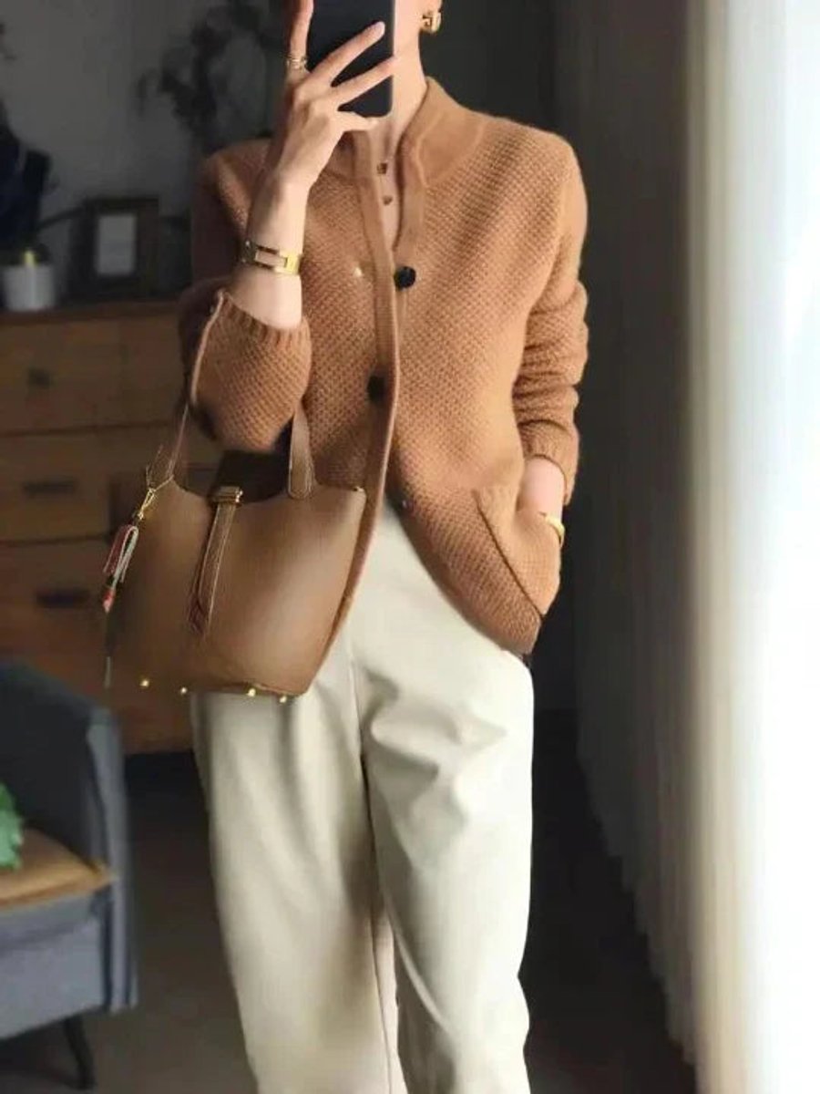 Pénélope | Gilet en Laine à Boutons