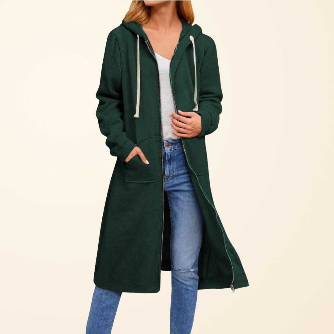 Brixley | Cardigan Long à Zip