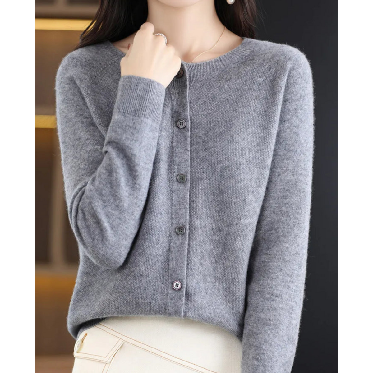 Mercy | Cardigan en Laine de Mérinos