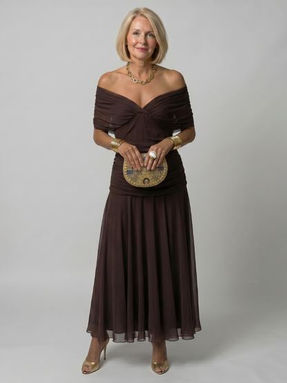Juliette | Robe midi fluide