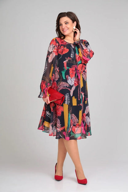 Florine – Robe fleurie élégante