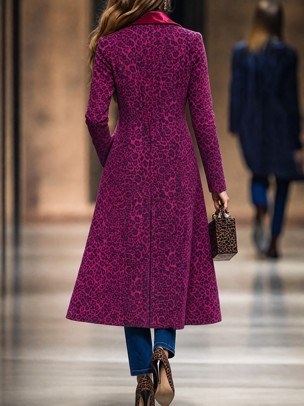 Lavinia | Manteau long texturé