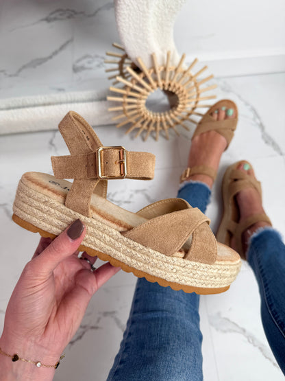Khaki Dionne Sandals