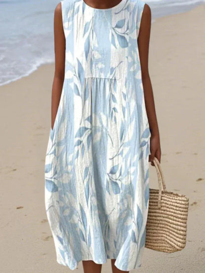 Béatrice | Robe midi fleurie