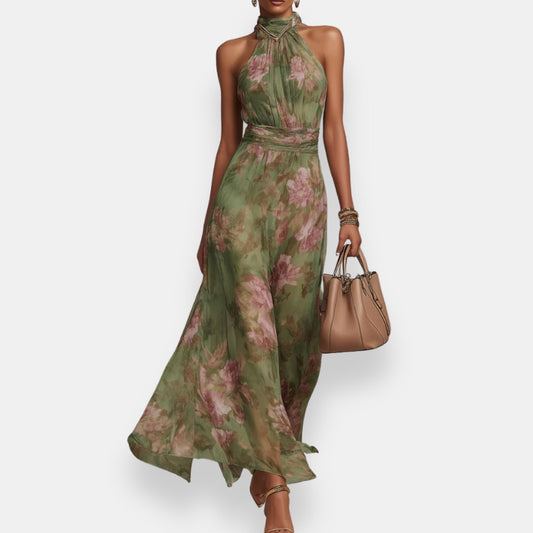 Pravinde | Robe Longue Fleurie