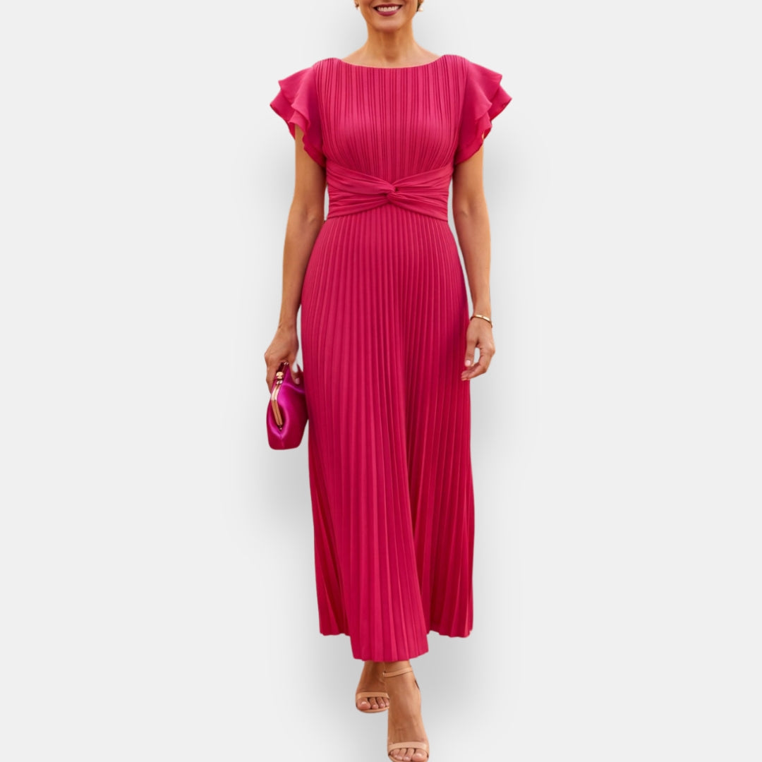 Rolvinde | Robe Longue Plissée