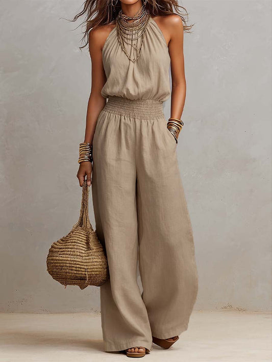 Ainara | Combinaison à col halter