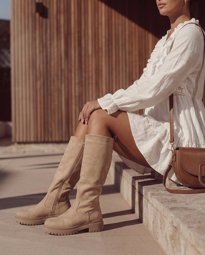 Anetta Kaki Bottes Montantes