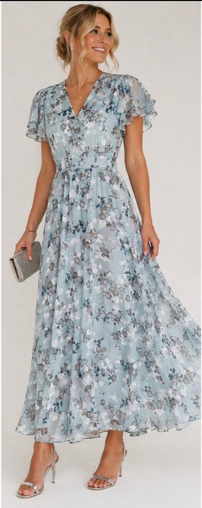 Victoire | Robe glamour flatteuse pour le ventre