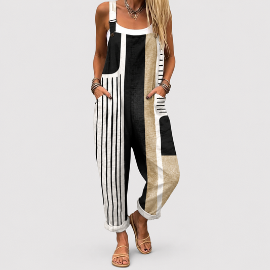 Salopette moderne patchwork