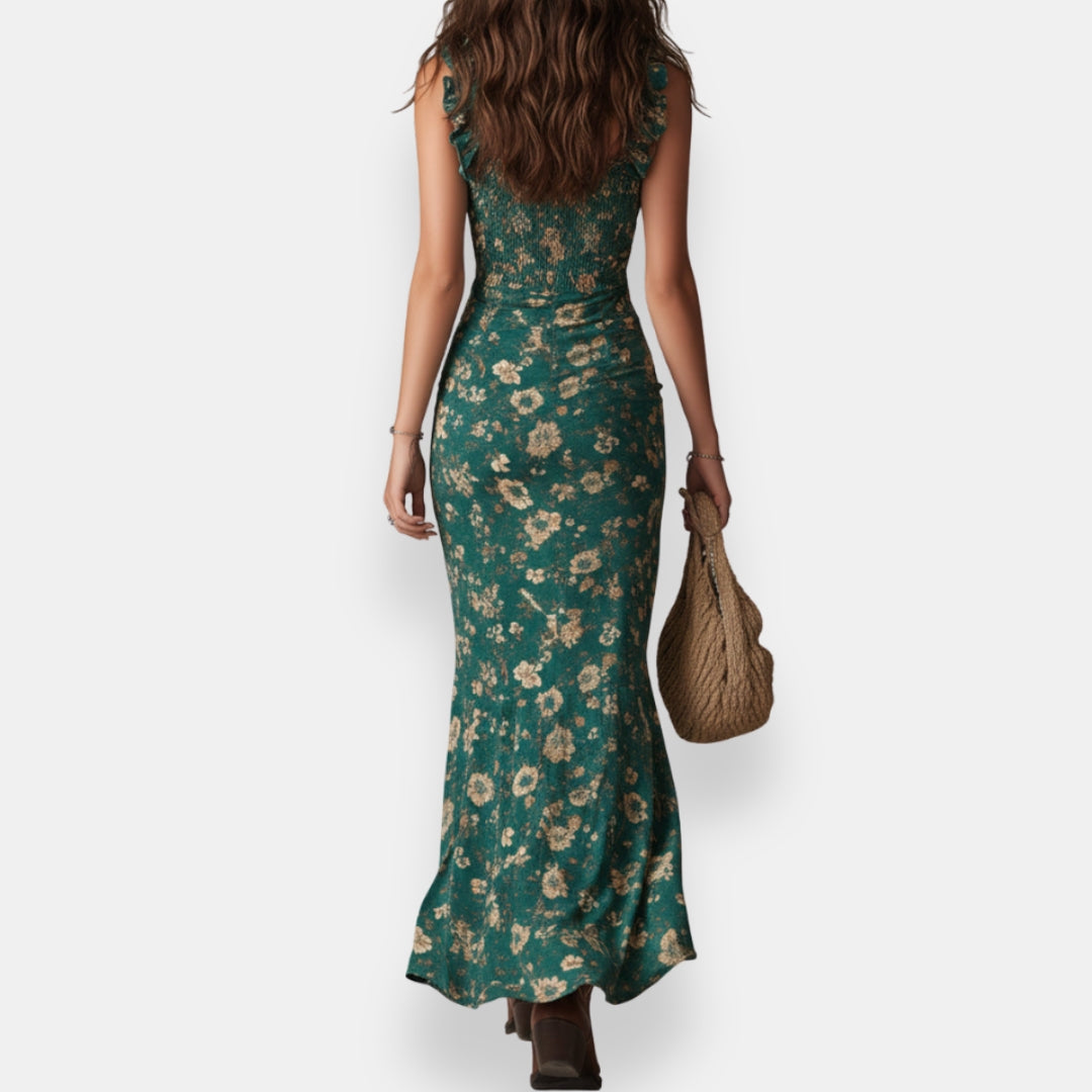 Urvarique | Robe Longue Fleurie