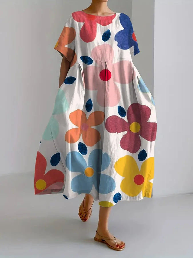 Robe d'été à motifs floraux Eli