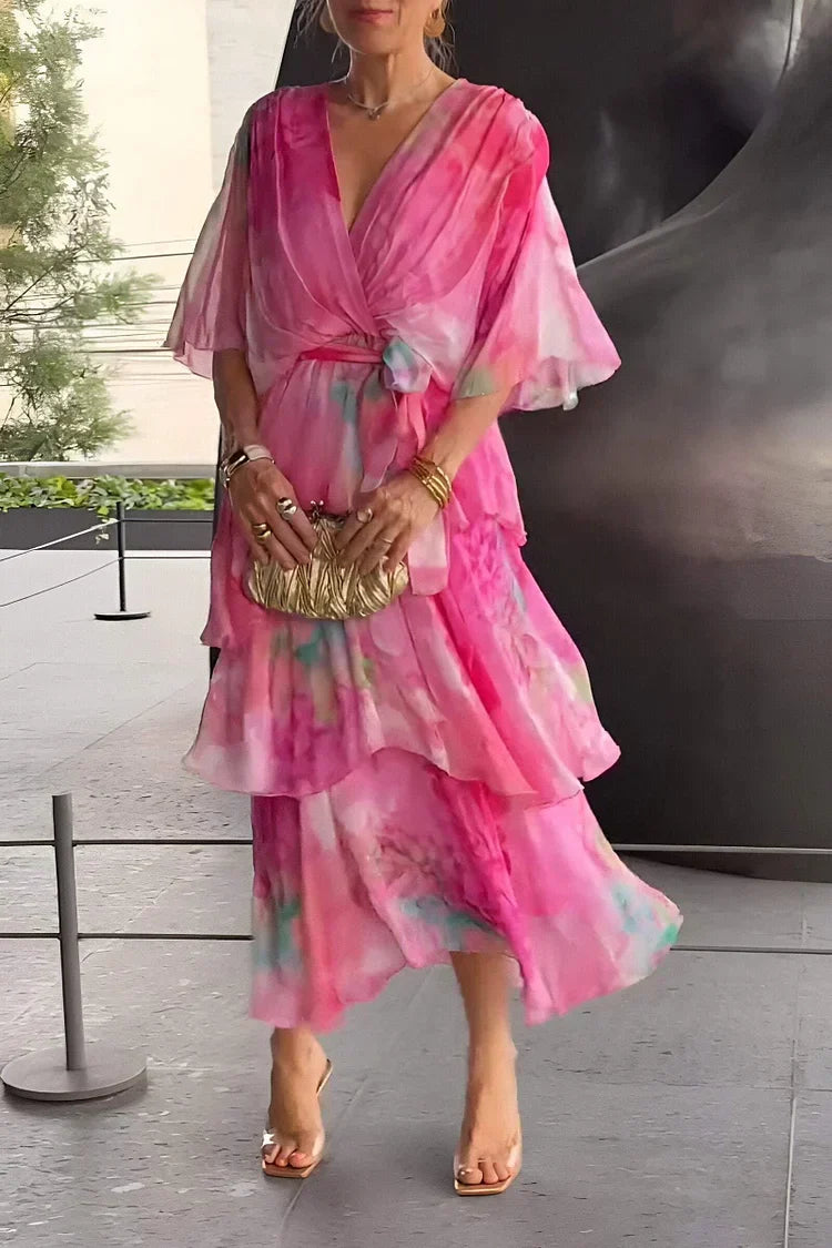 Cassia – Robe élégante en chiffon