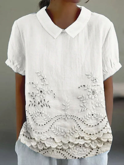Lily | Embroidered Shirt