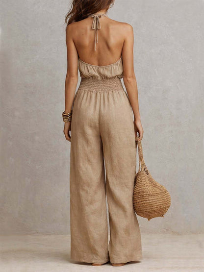 Ainara | Combinaison à col halter