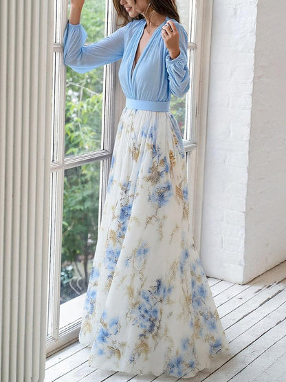 Robe Maxi Fleurie Pénélope | Élégance Éternelle de Maison Evora
