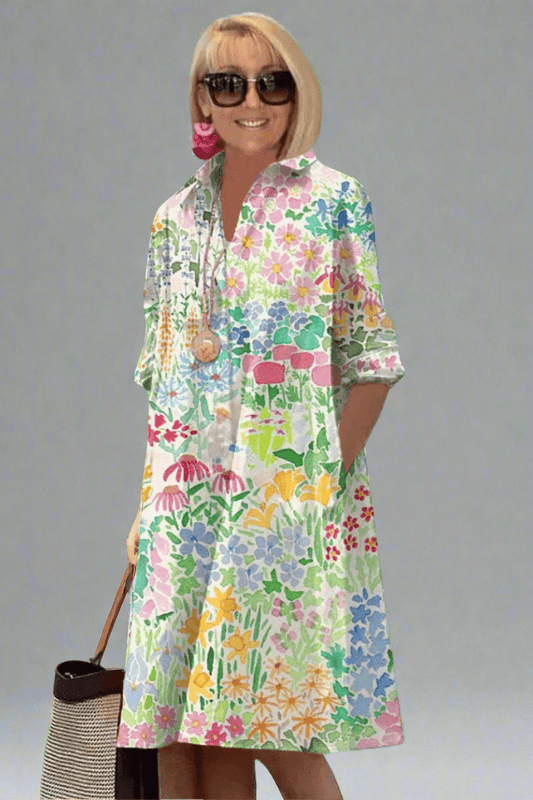 Paige | Robe midi élégante et raffinée