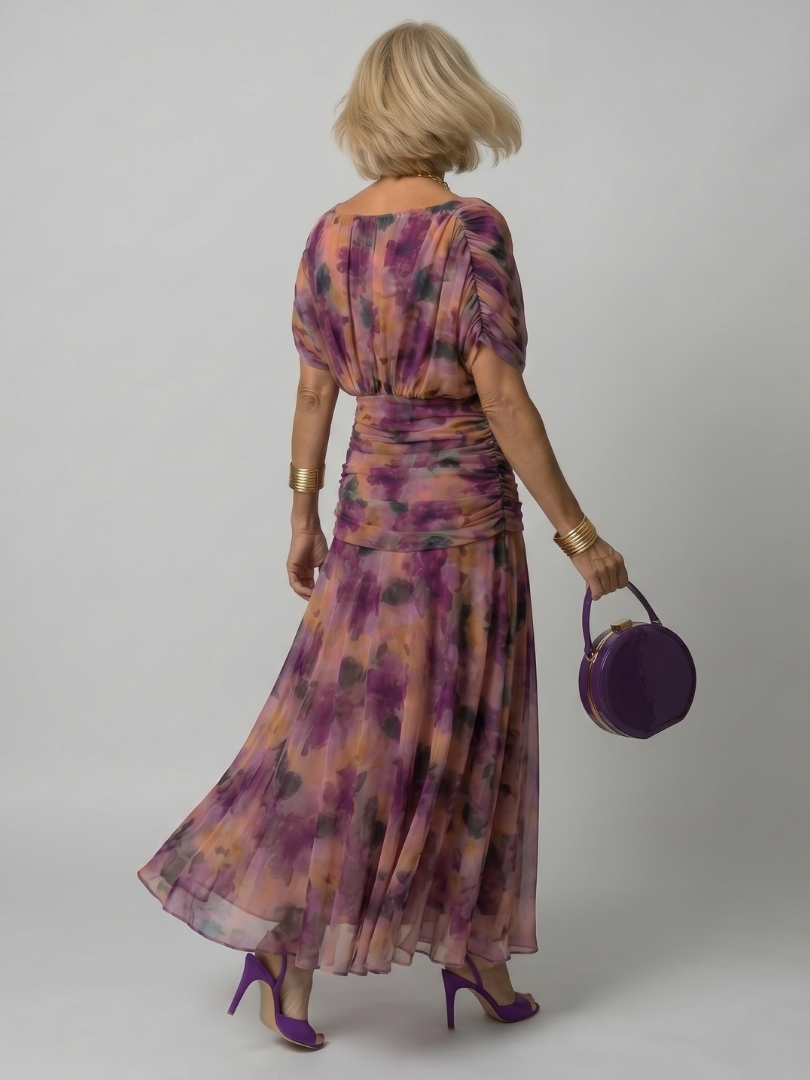 Juliette | Robe midi fluide