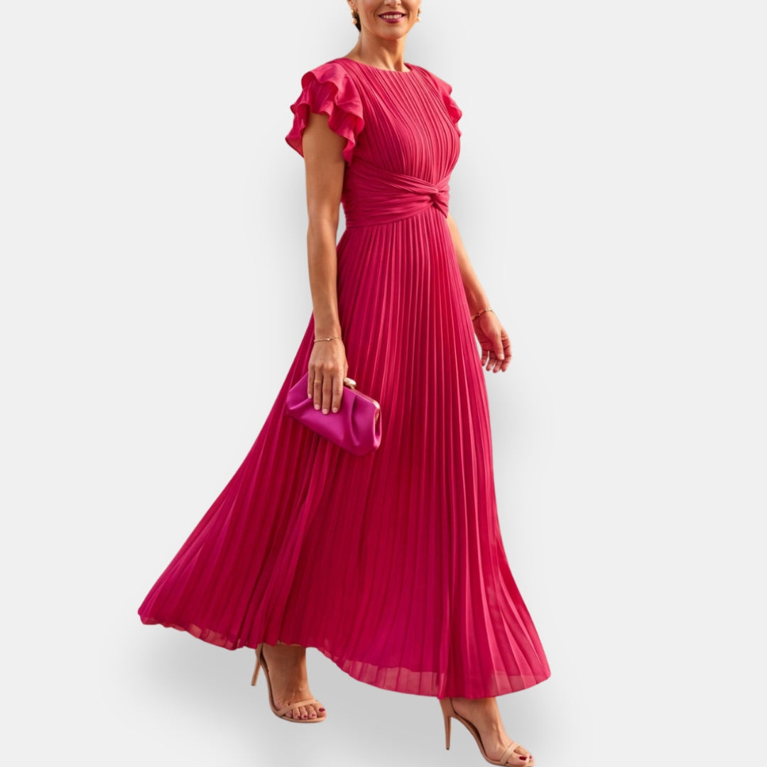 Rolvinde | Robe Longue Plissée