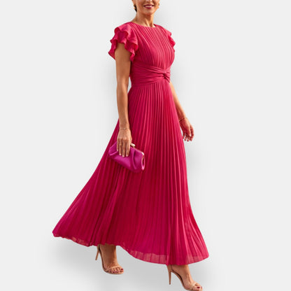 Rolvinde | Robe Longue Plissée
