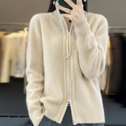 Luna | Cardigan Doux à Zip