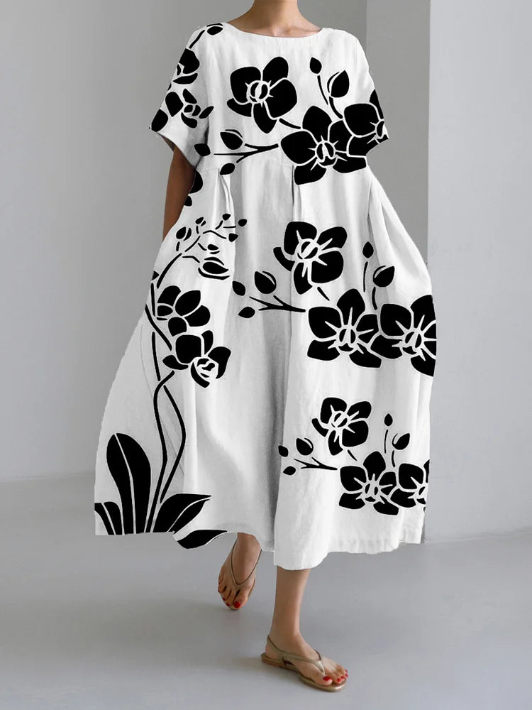 Robe d'été à motifs floraux Mari