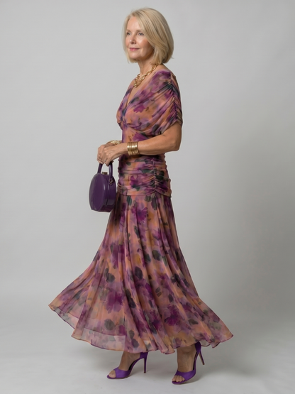 Juliette | Robe midi fluide