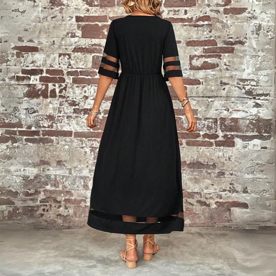 Aubrée – Robe midi flatteuse