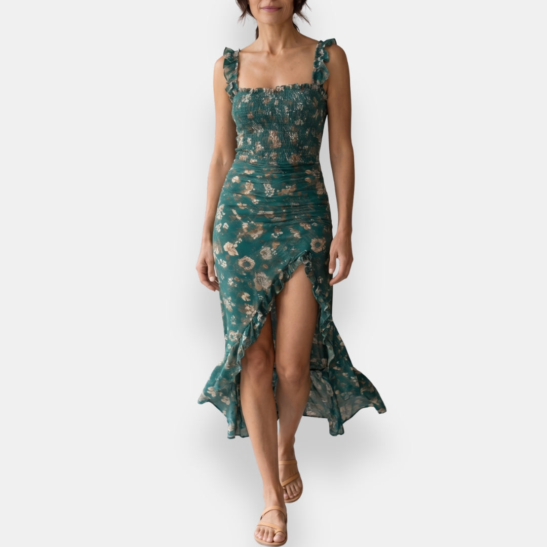 Urvarique | Robe Longue Fleurie