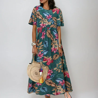 Aveline – Robe d’été fleurie
