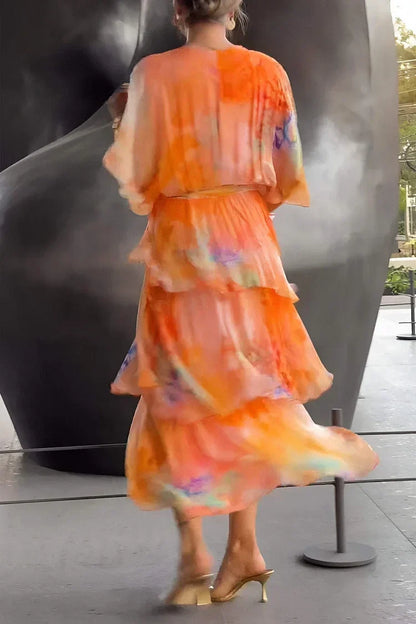 Casar – Robe en georgette élégante