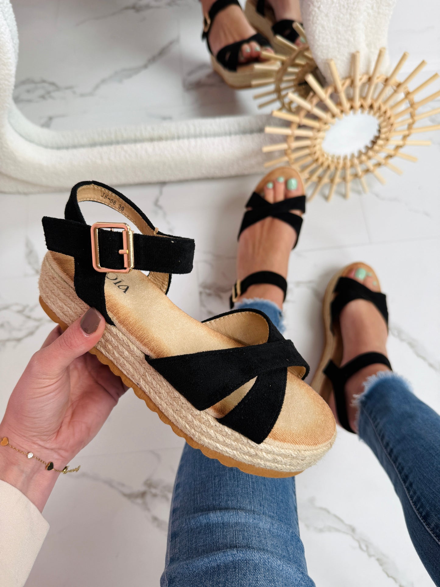 Sandales Noires Dionne
