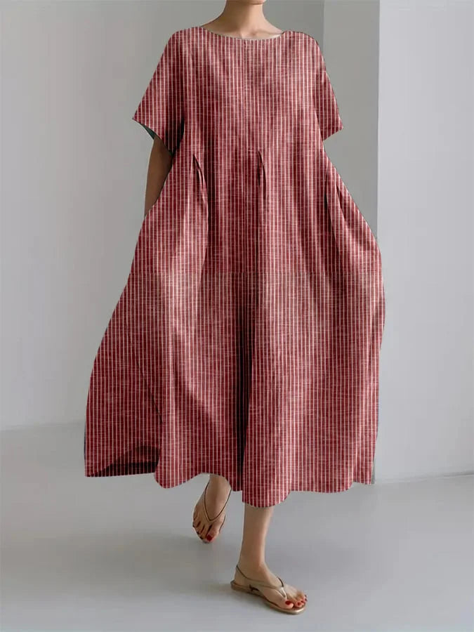 Robe estivale blanche à motifs floraux