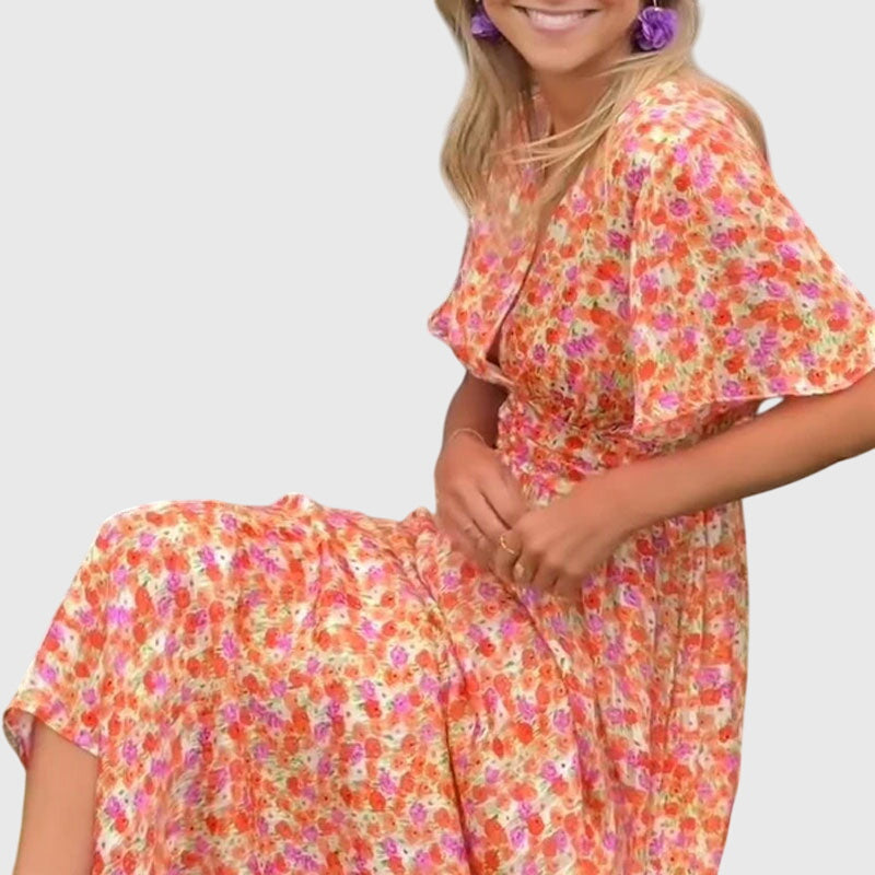 Alicia – Robe d’été fluide et élégante