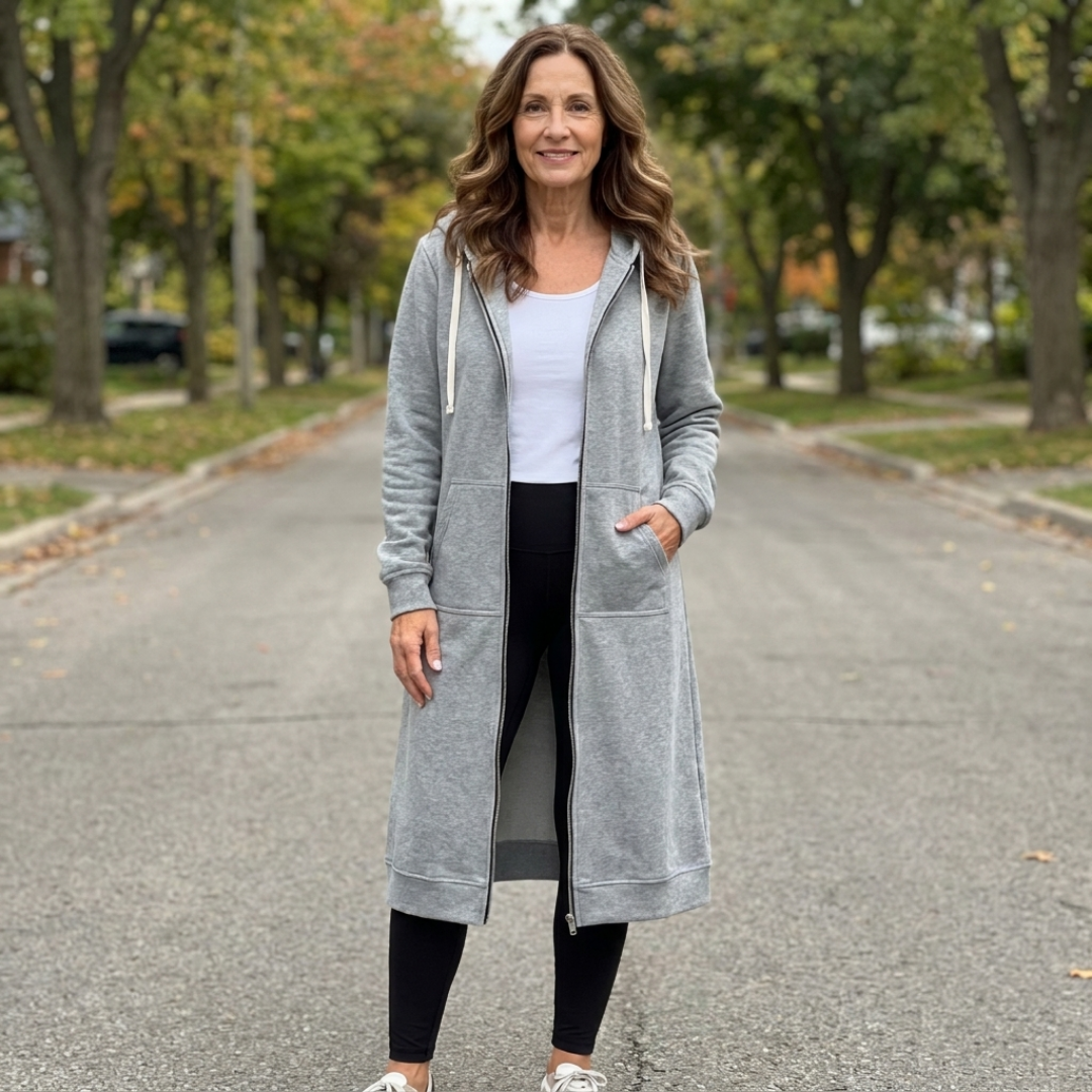 Brixley | Cardigan Long à Zip