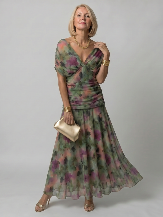 Juliette | Robe midi fluide